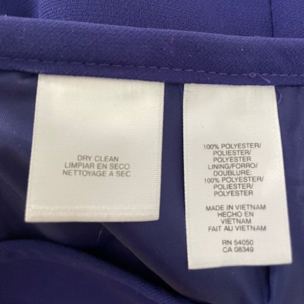 Jones Studio 2 piece purple suit size 8 - Picture 6 of 8